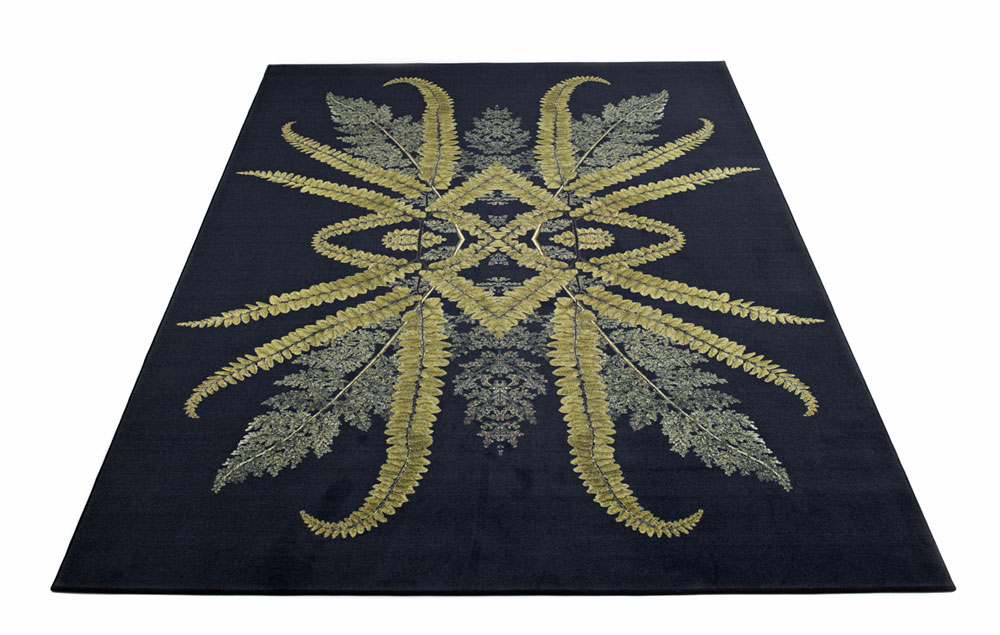 Tapis REFLECTION Dark and Green