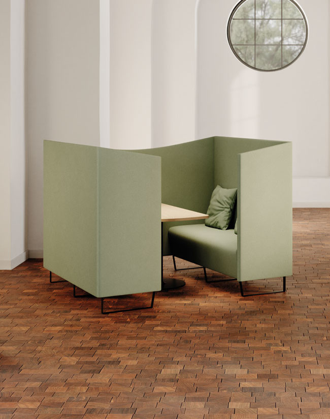 Box 4 places AMITY avec table amovible