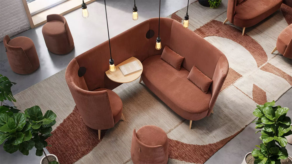 Box de Détente BOLERO 3 Places avec Table 