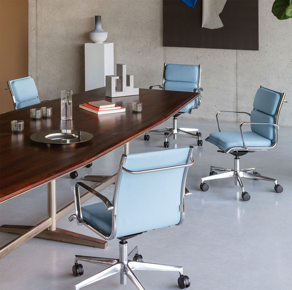 Fauteuil de Réunion SKY Soft Chromé