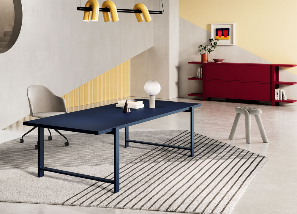 Bureau design HORO PURE laqué