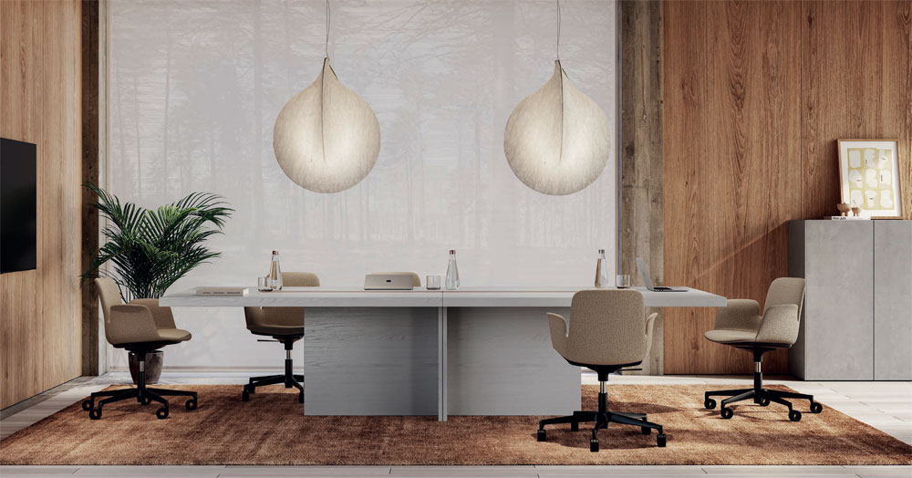 Table de Réunion Bois MUX70 L240