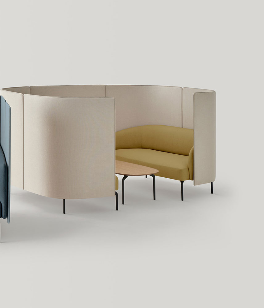 Box de réunion semi fermé KERN configuration 1
