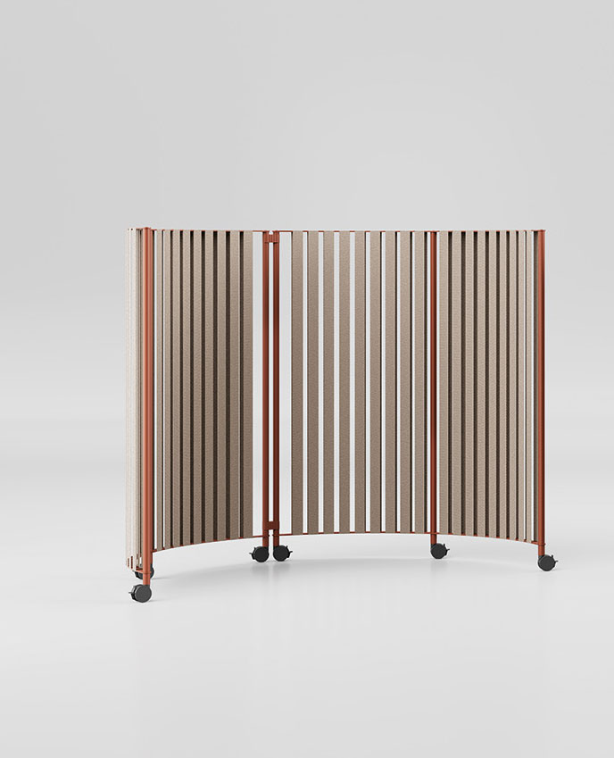 Cloison Courbe NV Extenso avec Sangles