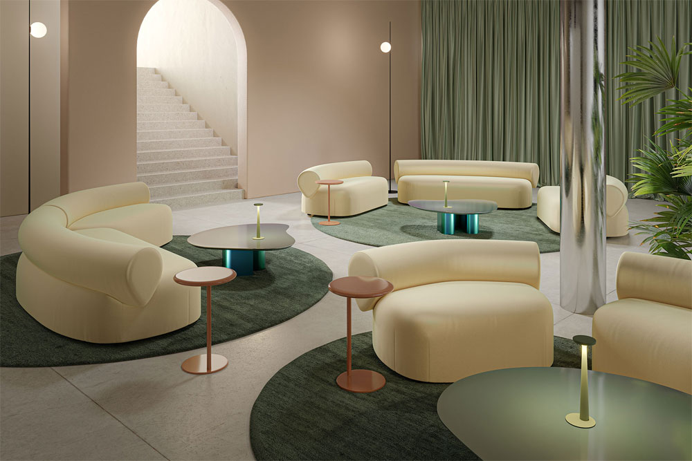 Fauteuil DROP Dossier Arrondi