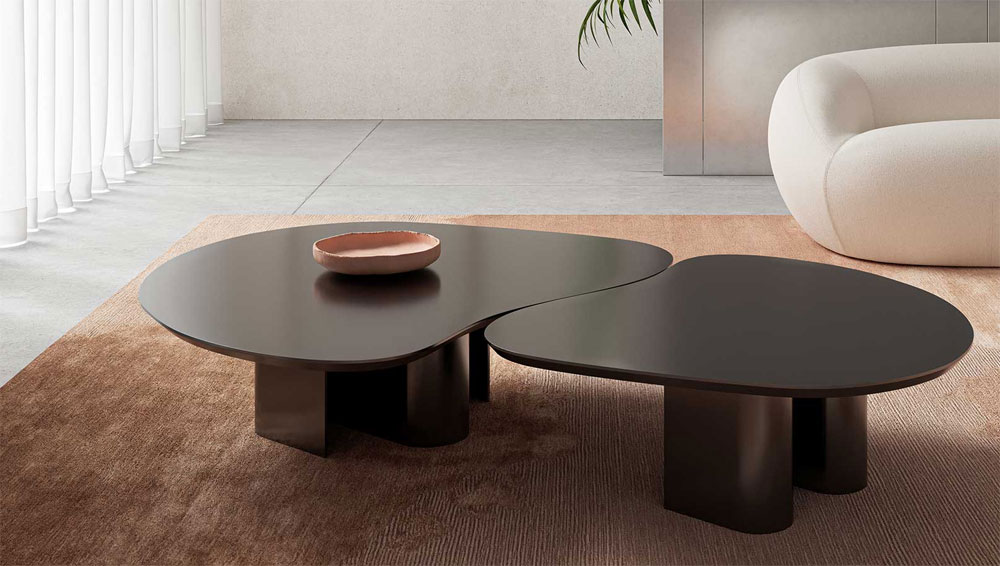 Ensemble de 2 Tables NORTH LIGHT H38