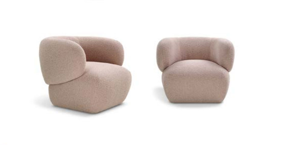 Petit Fauteuil design PACHAMAMA sans pieds 