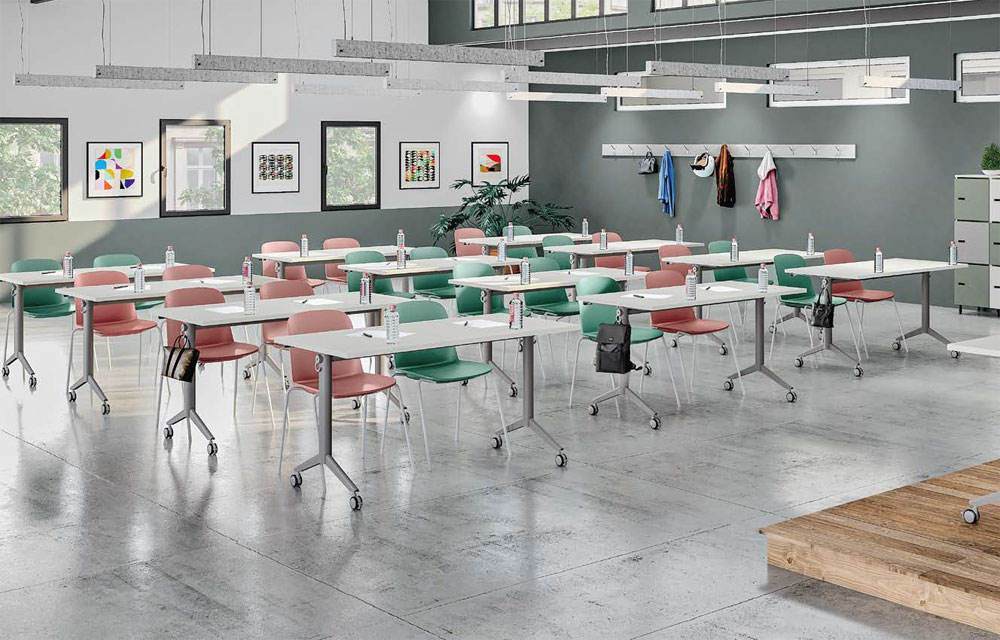 Table Rabattable ELIS profondeur 70 avec porte sac