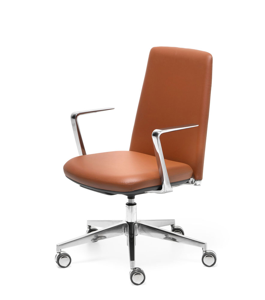 Fauteuil Visiteur ou de Réunion VELA sur roulettes