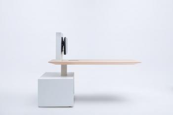 Table Design Multimedia Réglable en Hauteur Gravity