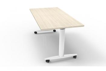 Table Rabattable FLEXI 140 sur Roulettes