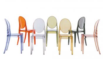 4 Chaises Empilables GHOST KARTELL