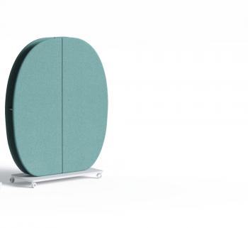 Cloison Acoustique Double sur Roulettes SMART Moon