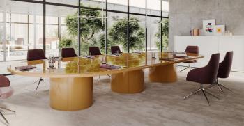 Table de conférence ovale sur mesure MOOD 11