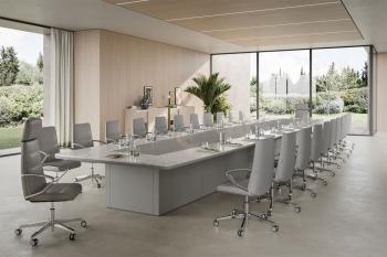 Table de réunion tonneau sur mesure MOOD 13