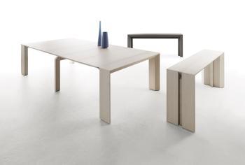 Table extensible MINUETTO avec rallonges