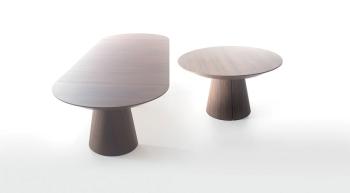 Table ronde extensible RONDO bois avec rallonges