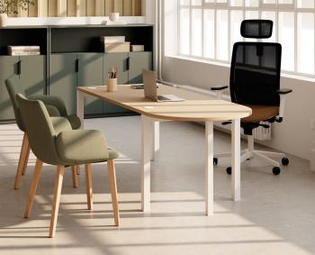 Bureau OPTIM avec Extension Arrondie