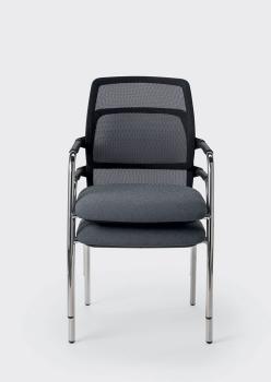 Fauteuil FRAME 4 pieds dossier résille