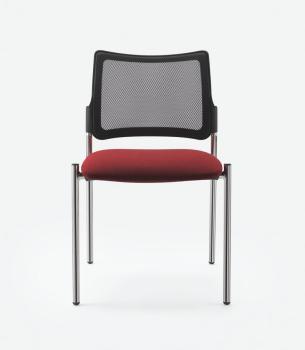 Chaise de Réunion MAIA Dossier Résille et 4 pieds 