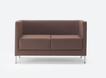 Canapé 2 places CRUISE pieds design angulaires