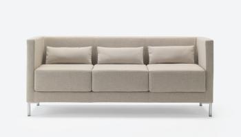 Canapé 3 places CRUISE pieds design angulaires