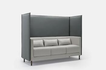 Canapé Acoustique 3 Places CRUISE SCREEN pieds ronds