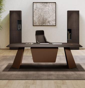 Bureau de Direction MONOLITH pieds design