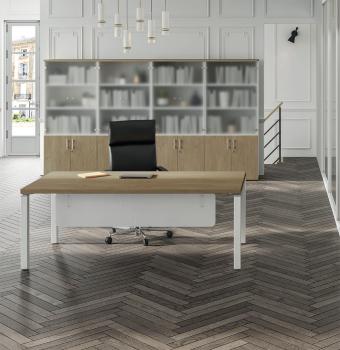 Bureau Manager EXPRIM avec Voile-de-fond Translucide