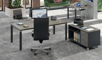 Bureau Manager EXPRIM avec Desserte 