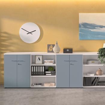 Ensemble de 4 Armoires QUIETUDE Portes Battantes