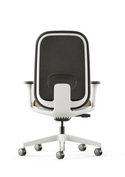 Fauteuil Blanc SPATIUM Synchrone Autorégulé 