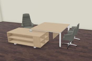 Bureau de Direction Carré VERTIGO sur Desserte avec VDF