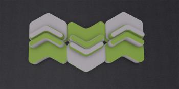 Ensemble CROSS de 3 banquettes concaves et 3 convexes