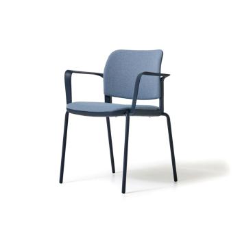 Fauteuil MATCH 3 Tapissé avec Accoudoirs Fermés