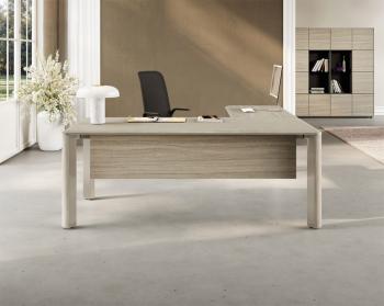 Bureau de Direction IULIO avec Retour et voile de fond