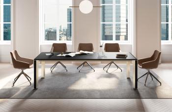 Table de Réunion IULIO Pieds design L260
