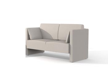 Canapé 2 Places NOMAD+ avec Coussins Latéraux