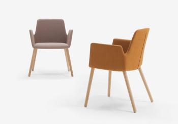 Fauteuil ALTEA pieds bois