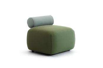 Pouf avec Dossier NODO Assise 60 cm
