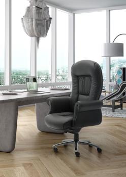Fauteuil Président DOGE LUX cuir