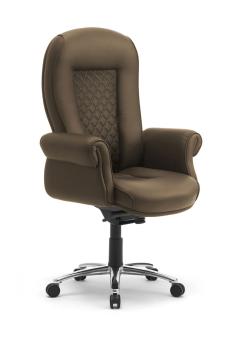 Fauteuil Président DOGE Lux Cuir Capitonné