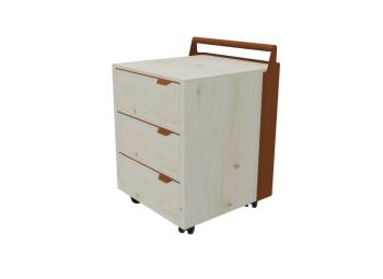 Caisson Mobile 3T NV Extenso Hauteur 63,5 cm