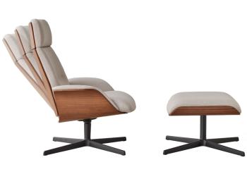 Fauteuil lounge REVER Dossier Inclinable