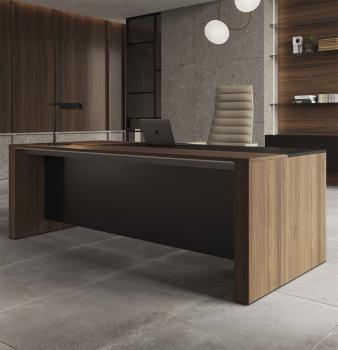 Bureau de Direction Bois ONO avec VDF Simili
