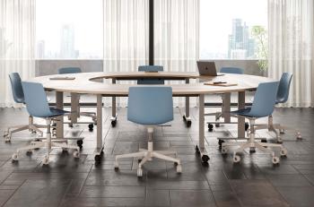 4 Tables Rabattables POP FOLDING Quart de Rond