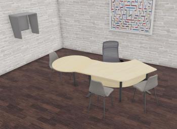 Bureau SCENARIO 120 avec Convivialité
