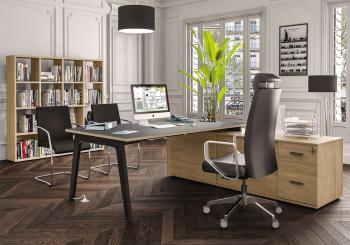 Bureau Manager STEELY sur Meuble de Service