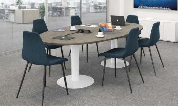 Table de Réunion TULIPE Ovale L240