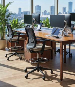 Fauteuil Haut TEXAS CONCEPT sur roulettes 